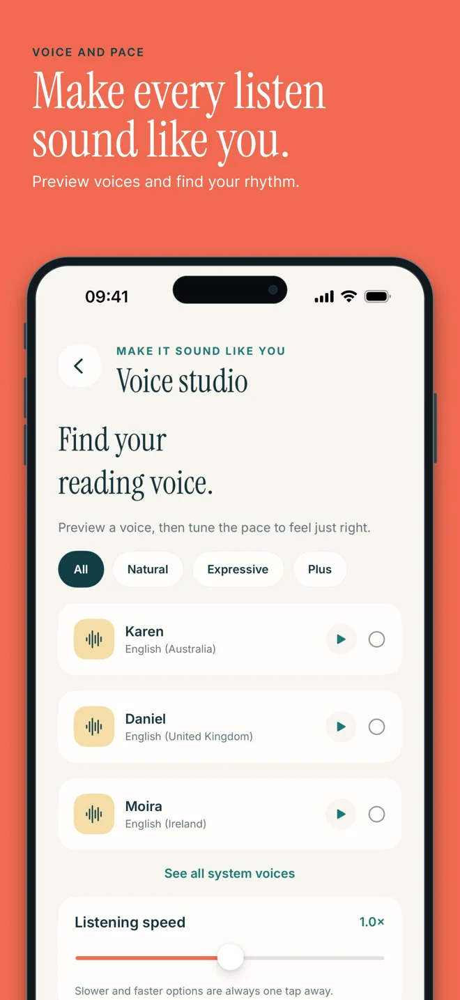Read Aloud upcoming release: find your reading voice